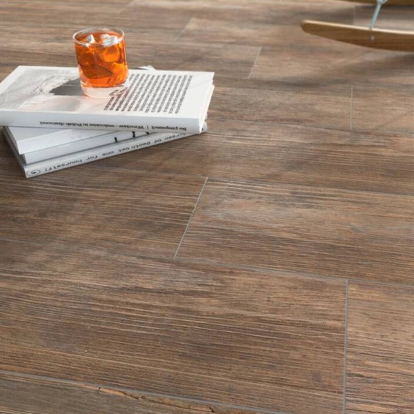 Керамограніт Cersanit Finwood Ochra 18,5x59,8 см