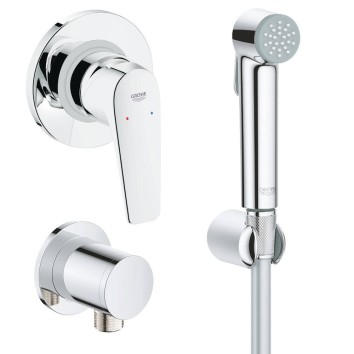 Гігієнічний душ Grohe Bau Flow UA12164501 зі змішувачем