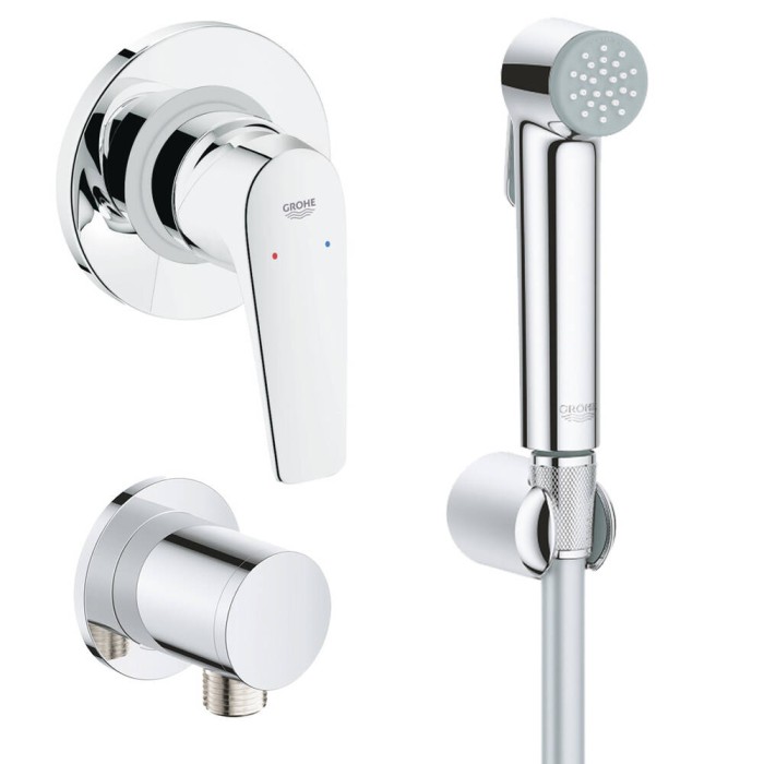 Гігієнічний душ Grohe Bau Flow UA12164501 зі змішувачем