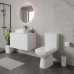 Унітаз-компакт Geberit Selnova Square 503.086.00.1 із сидінням з дюропласту Унітаз-компакт Geberit Selnova Square 503.086.00.1 із сидінням з дюропласту