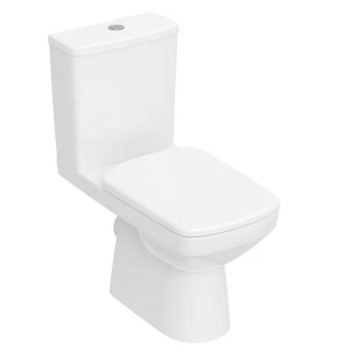 Унітаз-компакт Geberit Selnova Square 503.086.00.1 із сидінням з дюропласту