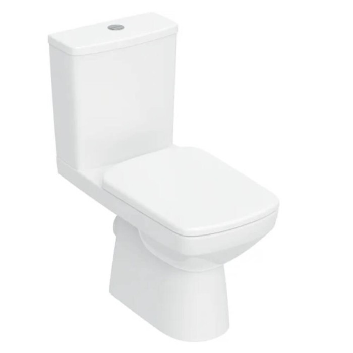 Унітаз-компакт Geberit Selnova Square 503.086.00.1 із сидінням з дюропласту