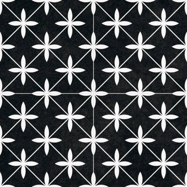 Плитка Ceramica Deseo Pav Poole Black 45x45 см