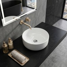 Раковина Geberit Aniara 510.056.00.1 накладна d35 см, білий глянець