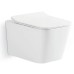 Унітаз підвісний Devit Linea DLI30401111W безобідковий з кришкою soft-close та Vortex Flush, білий