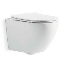 Унітаз підвісний Devit Universal DUN30201111W безобідковий з кришкою soft-close та Vortex Flush, білий