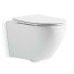 Унітаз підвісний Devit Universal DUN30201111W безобідковий з кришкою soft-close та Vortex Flush, білий