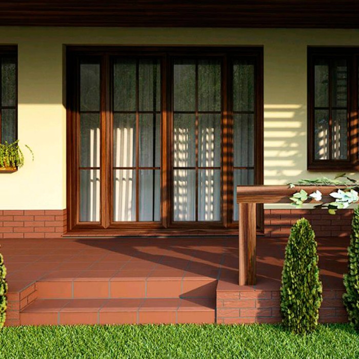 Клінкер Cerrad Burgund Elewacja 6,5x24,5 см