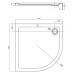 Душовий піддон Primera Frame STQ2010 100x100х13,5 см чверть кола