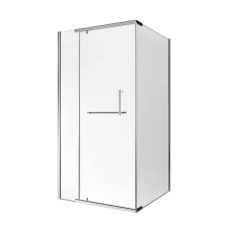 Душова кабіна Devit Comfort FEN2223 100х100 см профіль хром/прозоре скло