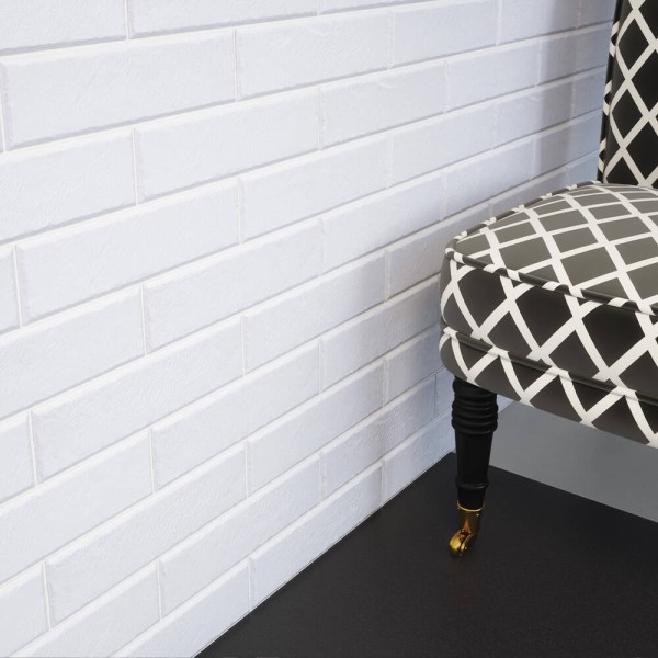 Клінкер Cerrad Foggia Elewacja Bianco 6,5x24,5 см