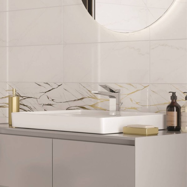 Плитка Cersanit Mariel White Glossy 20x60 см