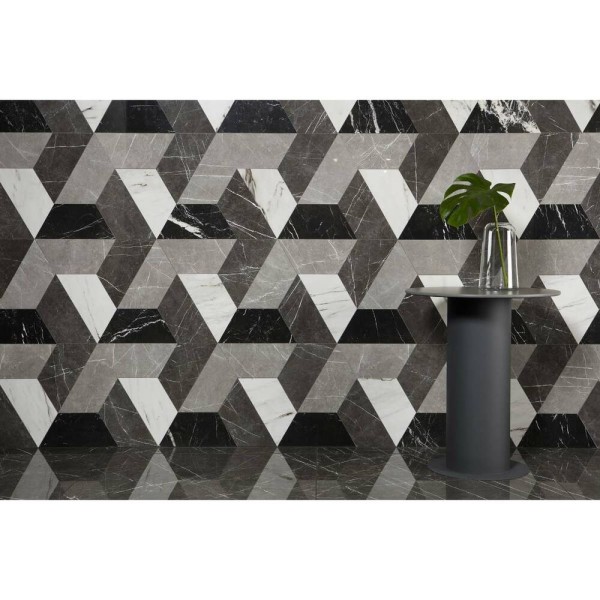 Керамограніт Peronda Marquina Black/Ep 75,5x151 см