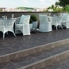 Сходинка Cersanit City Squares Anthracite Steptread 29,8x59,8 см