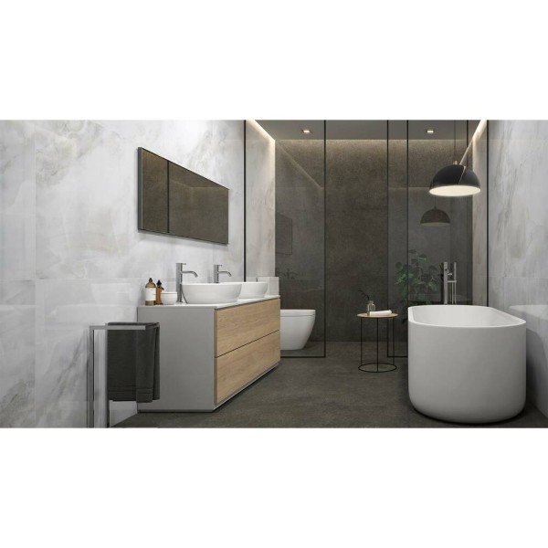 Керамограніт Pamesa Cr. Sardonyx White (Fam004/Pul Rect/Leviglass) 60x120 см