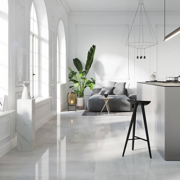 Керамограніт Opoczno Ua Grava White 59,8x59,8 см