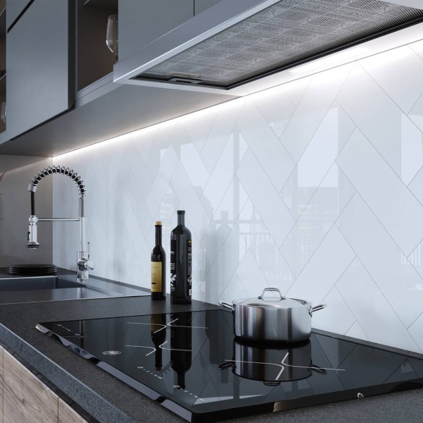 Плитка Golden Tile The Wall Plane Білий 6L0111 10x30 см