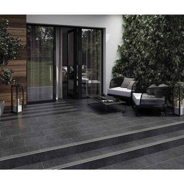 Керамограніт Cersanit Highbrook Anthracite 29,8x59,8 см