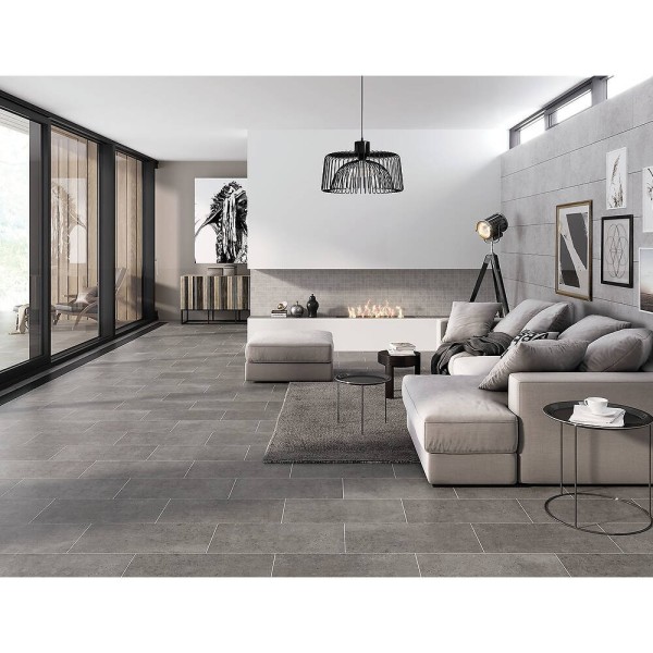 Керамограніт Cersanit Highbrook Dark Grey 29,8x59,8 см