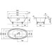 Ванна KALDEWEI ELLIPSO DUO OVAL 190x100 286200010001