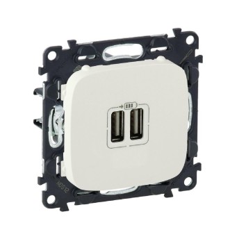 Розетка USB для зарядки Valena Allure Перлина 754999 Legrand