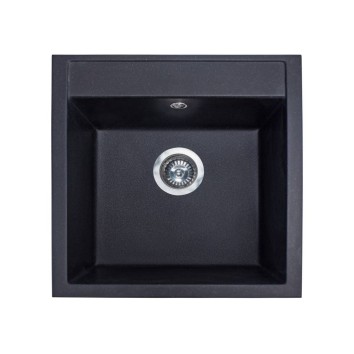 Кухонна мийка BODRUM 510 black shine