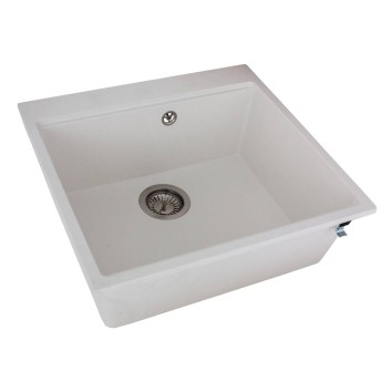 Кухонна мийка LAGOON 540 white