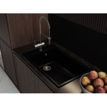 Кухонна мийка LAGOON 760 black shine