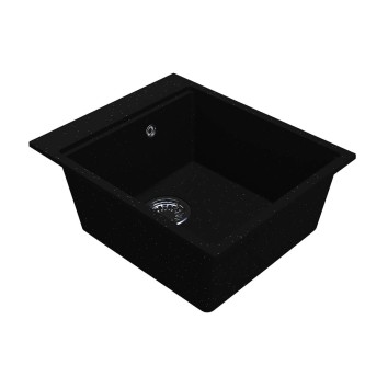 Кухонна мийка LAGOON 420 black shine