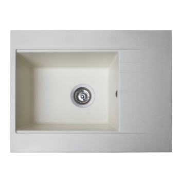 Кухонная мойка BODRUM 650 white