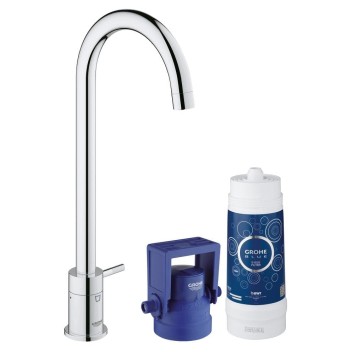 Смеситель со стартовым комплектом GROHE Blue Mono Pure (31301001)