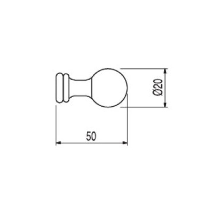 Крючок Tres Tres-clasic (12463607)