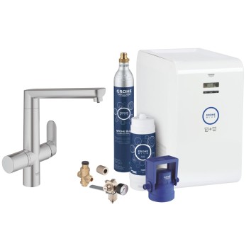 Смеситель со стартовым комплектом GROHE Blue Home K7 Professional (31346DC1)