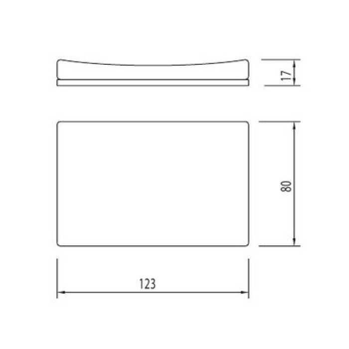 Мыльница Tres Slim Exclusive (20263607)