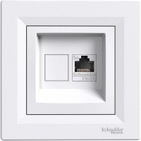 Розетка RJ45 5е UTP Білий ASFORA (EPH4300121), Schneider Electric