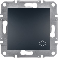 Перемикач 1-клавішний Антрацит ASFORA (EPH0400171), Schneider Electric