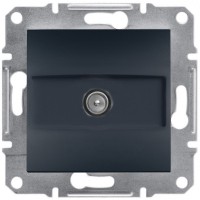 Розетка TV кінцева Антрацит ASFORA (EPH3200171), Schneider Electric