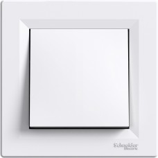 Перемикач 1-клавішний перехресний Білий ASFORA (EPH0500121), Schneider Electric