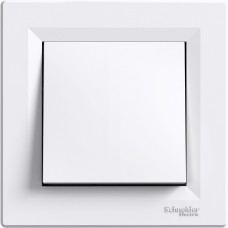 Перемикач 1-клавішний перехресний Білий ASFORA (EPH0500121), Schneider Electric Перемикач 1-клавішний перехресний Білий ASFORA (EPH0500121), Schneider Electric