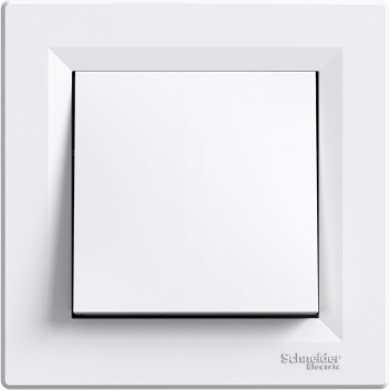 Перемикач 1-клавішний перехресний Білий ASFORA (EPH0500121), Schneider Electric