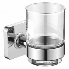 Склянка Devit Laguna 6710110 з тримачем хром
