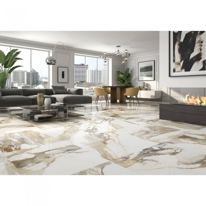 Керамограніт Geotiles Valeria Oro 60,8x60,8 см