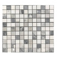 Мозаїка Mozaico De Lux K-Mos CBGS023 Light Beige Natural Stone Mosaic 30х30 см