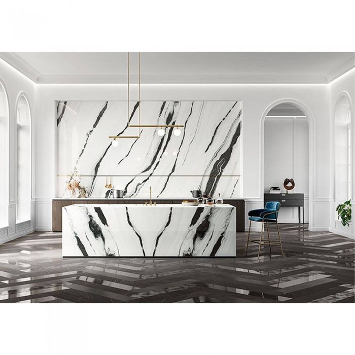 Керамограніт Italgraniti Lux Experience Panda White MW06BAL Sq.Lapp 60x120 см