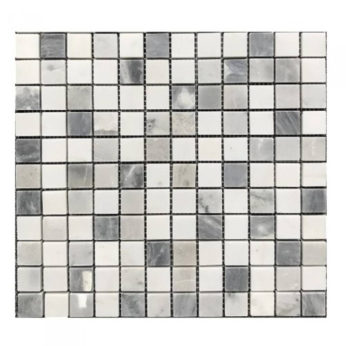 Мозаїка Mozaico De Lux K-Mos CBGS023 Light Beige Natural Stone Mosaic 30х30 см