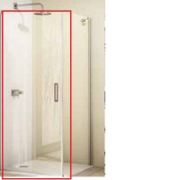 Душові двері Huppe Design Pure 8P0602.123.321 90х190 см розпашні