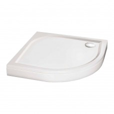 Душовий піддон Devit Universal FTR4009 90х90х13,5 чверть кола з ніжками, панелю, сифоном