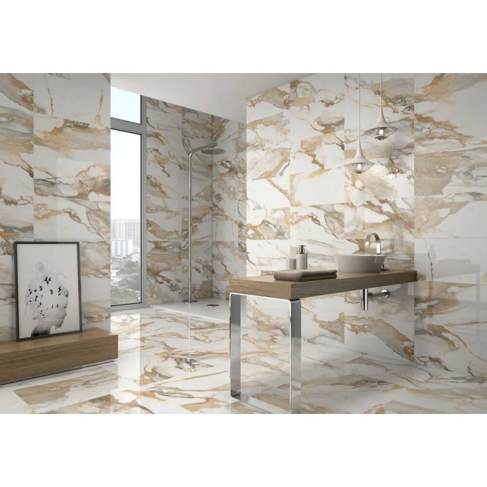 Керамограніт Geotiles Crash Beige (Fam 004/Pul Rect) 90x180 см
