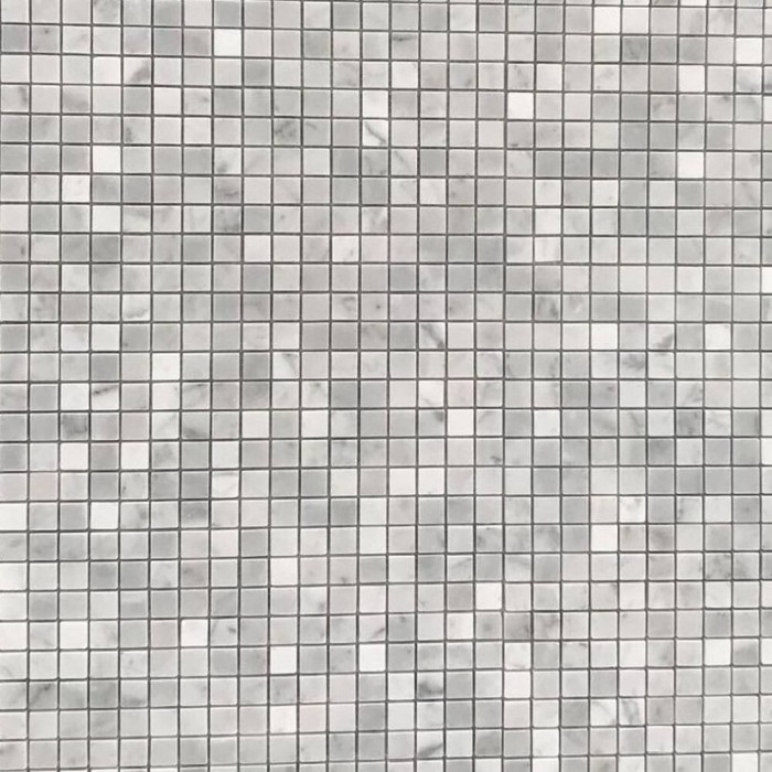 Мозаїка Mozaico De Lux Stone C-Mos Bianco Carrara Pol 29,6x29,6 см