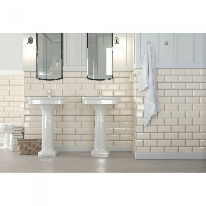 Плитка GOLDEN TILE Metrotiles бежевый 461051 8×200×100